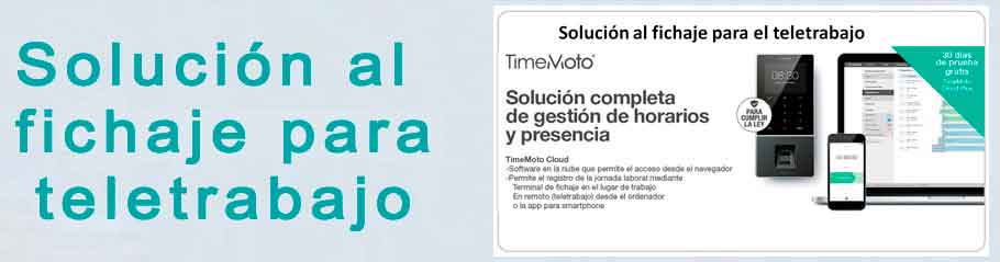 Oferta Safescan Control de Presencia Teletrabajo