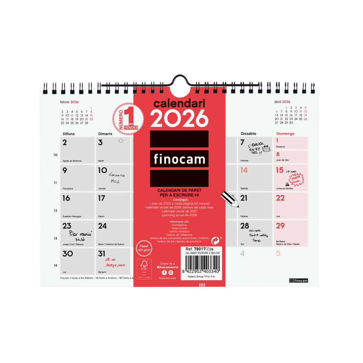 Calendario de pared imagenes al mejor precio